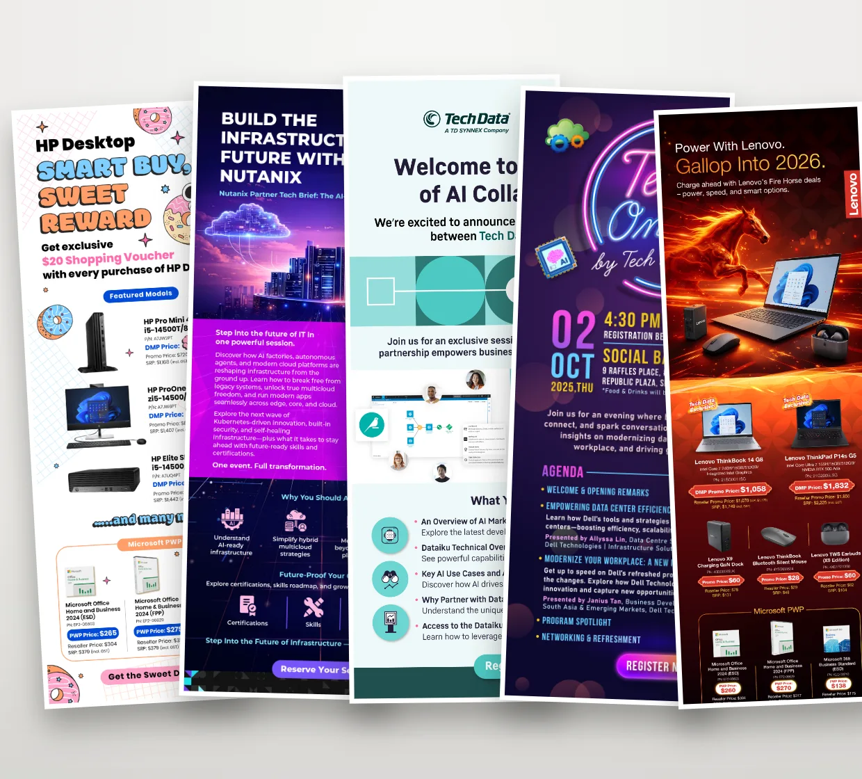 Tech Data · TD SYNNEX — Channel Campaign & EDM